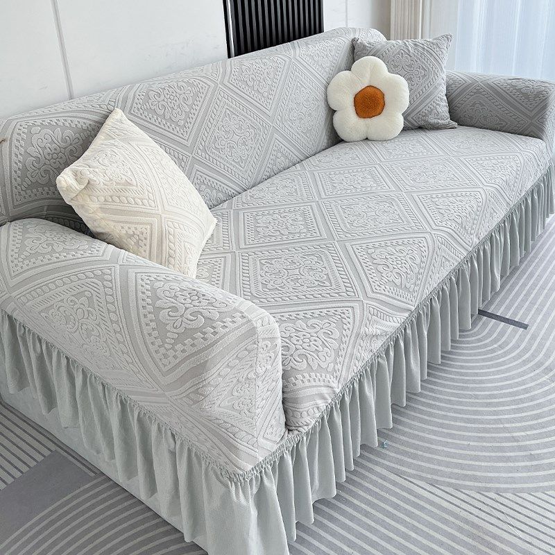 简约防猫抓直排皮沙发套罩万能全包四季通用老式一体弹力盖布懒人,居家布艺,沙发套,淘宝优惠券,粉丝福利购,淘宝优惠卷