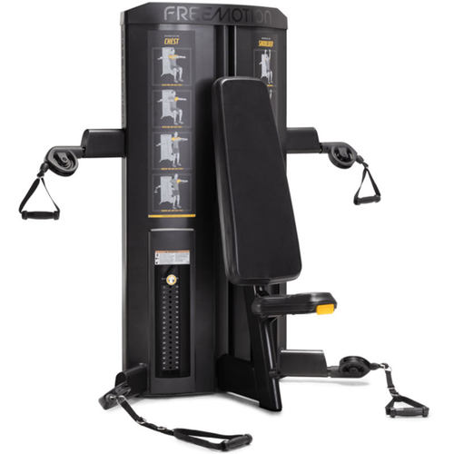 美国爱康Chest/Shoulder F500 胸部肩部绳动式训练器进口健身器材