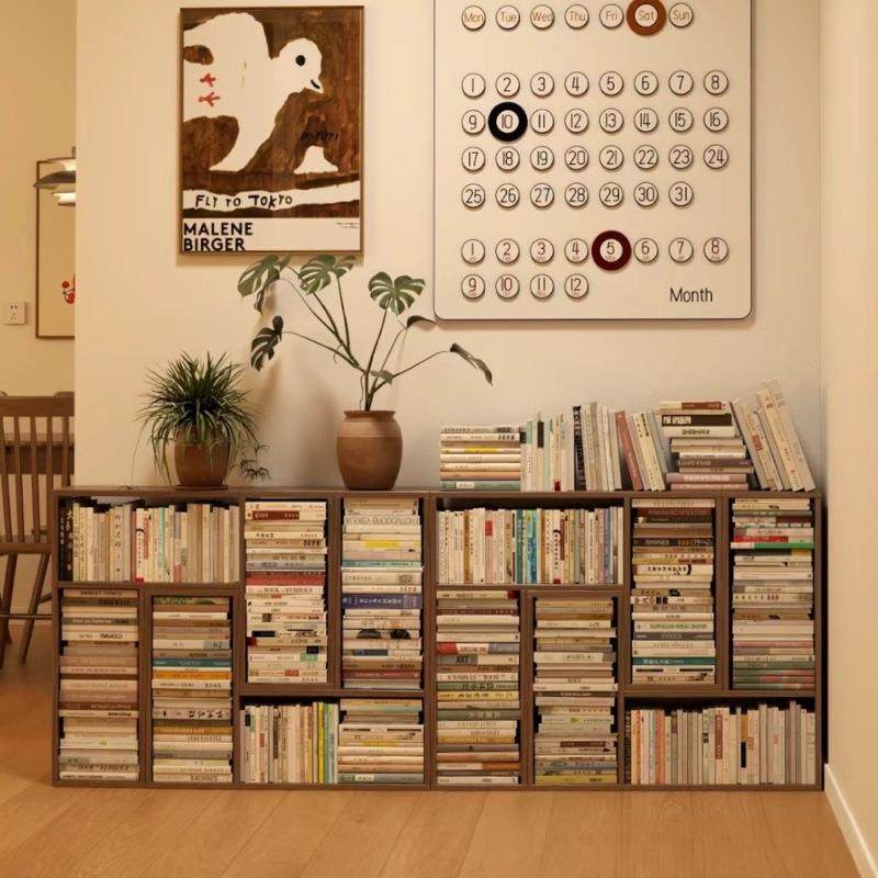 格子柜实木书架落地置物架家用客厅收纳储物矮柜简易自由组合书柜,玩具/童车/益智/积木/模型,毛绒/玩偶/公仔/布艺类玩具,淘宝优惠券,粉丝福利购,淘宝优惠卷