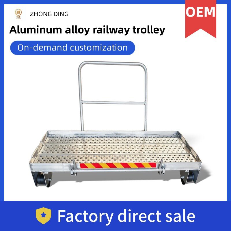 Manufacturers sell aluminum alloy railway track cars