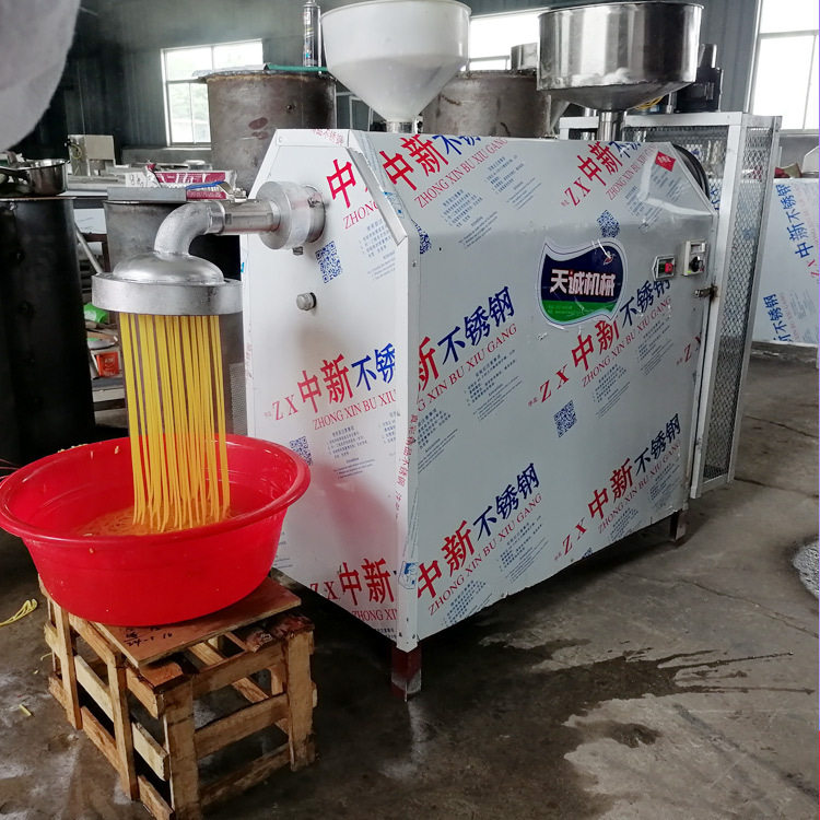 天诚中小型玉米面酸汤子机 营养健康食品黄面条机器
