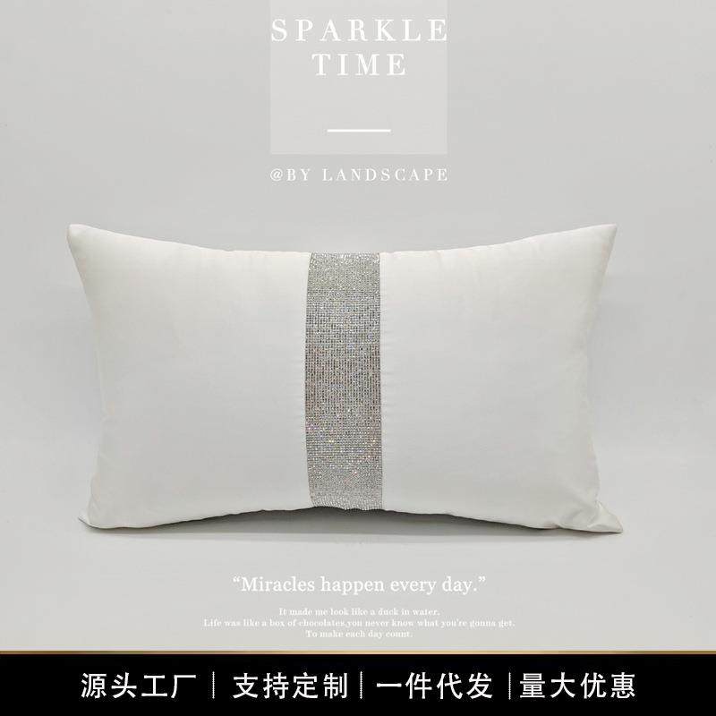 高档轻奢沙发抱枕禅丝高精密字母烫钻靠垫车内腰枕样板间黑色靠枕,玩具/童车/益智/积木/模型,毛绒/玩偶/公仔/布艺类玩具,淘宝优惠券,粉丝福利购,淘宝优惠卷