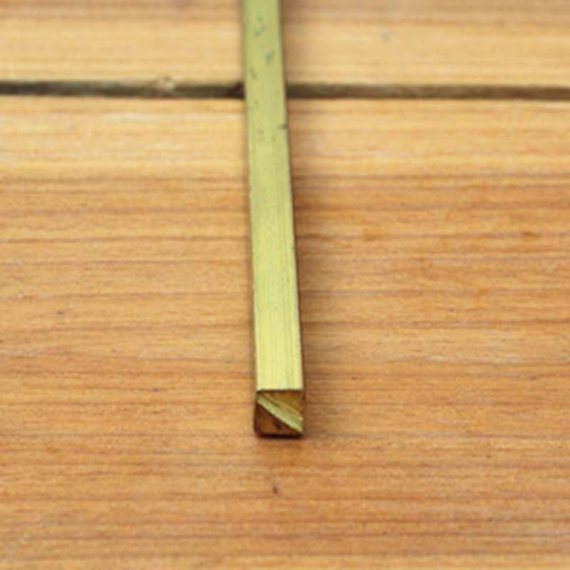 加厚方型铜嵌条8*8铜条平板封边补缝收边条墙壁大理石镶边铜压条