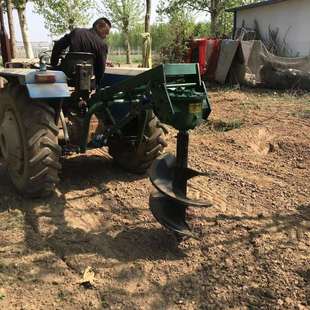 30公分园林挖坑机 多功能植树钻眼机 果树种植挖穴机