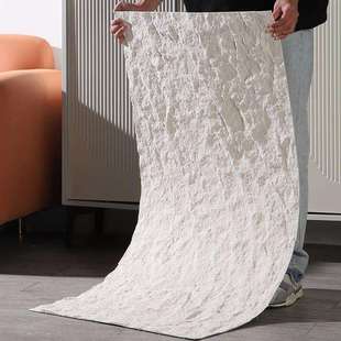 大板软瓷文化石英安岩星月石夯土板柔砖阡陌石背景外墙洞石石材