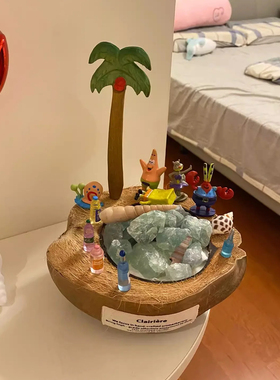 生日礼物女生闺蜜实用的高级感海绵宝宝椰子香薰礼品送女朋友礼物