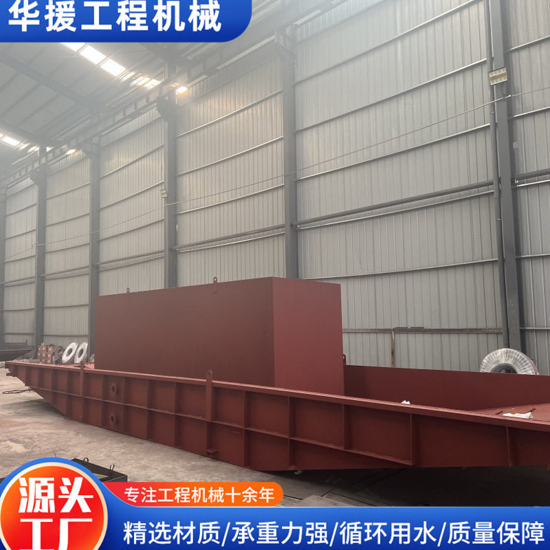 厂家煤矿钢结构洗槽 工地渣土车车轮冲洗台可移动洗车槽
