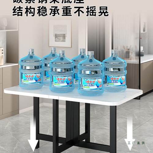 易可折叠家桌子餐桌小户型F98MHH79出租房长用方形便简携式摆摊小