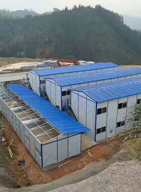 工地活动板房卸户组外可拆集装箱装结构板钢房84609可移动简易房