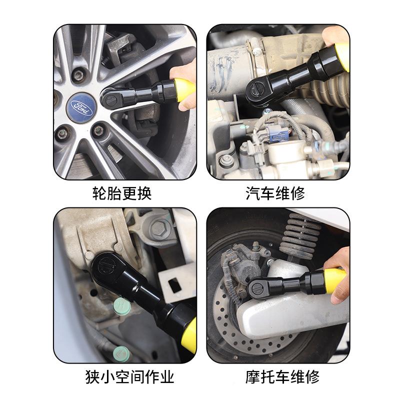 力手气动699棘轮扳大扭工型业级重工具90度直角套筒小风炮汽修工