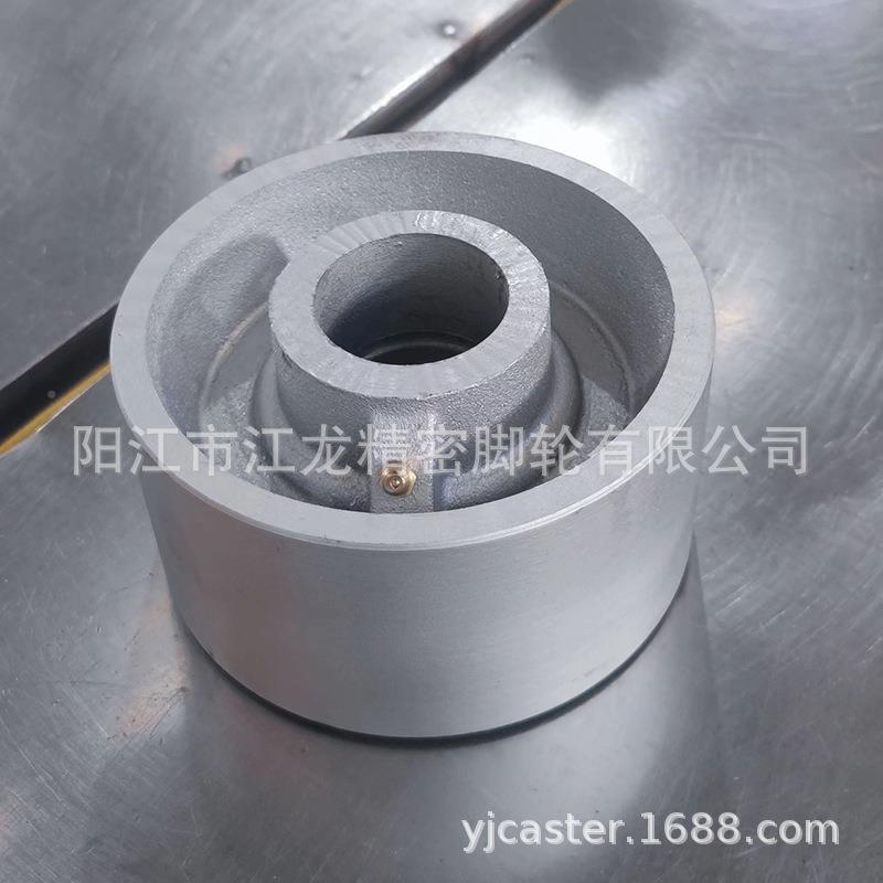 铸单轮手推型车超重脚轮耐磨耐高温轮子66603寸4铁寸6寸8寸球墨铁