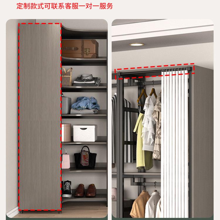 UNV步入式架衣柜金属衣定帽制衣间架子组装卧室收纳衣服柜子置挂