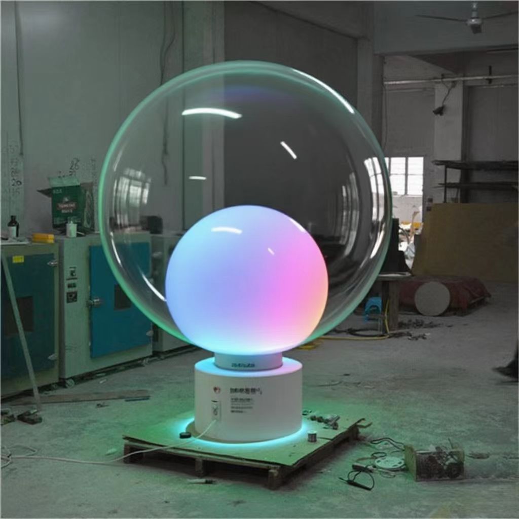 亚克力高透空心球3米超大直径
