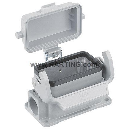 19300161256 哈丁浩亭harting HAN 16B单扣底座 重载连接器 M25