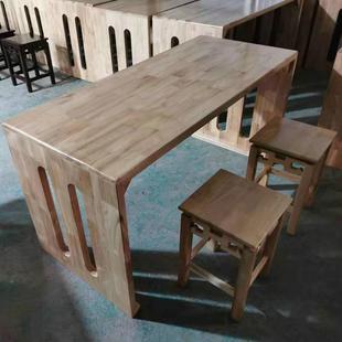 实全木桌凳套机构学生书法课桌仿古学桌写字方台办国公桌见详情画