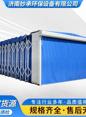 移动伸缩喷漆房自动电动大型轨道式漆间ZXH家车具无尘打磨房喷伸