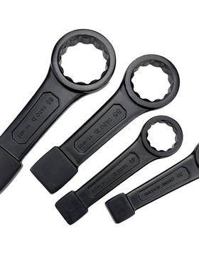 1172Y扳ATO重敲击梅花手单型头加直柄大螺丝机械挖掘机维修厚工具