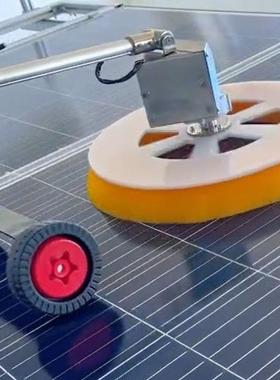 光伏组件14224清洁工具太洗阳能板清刷手持单自动清式洗机头电动