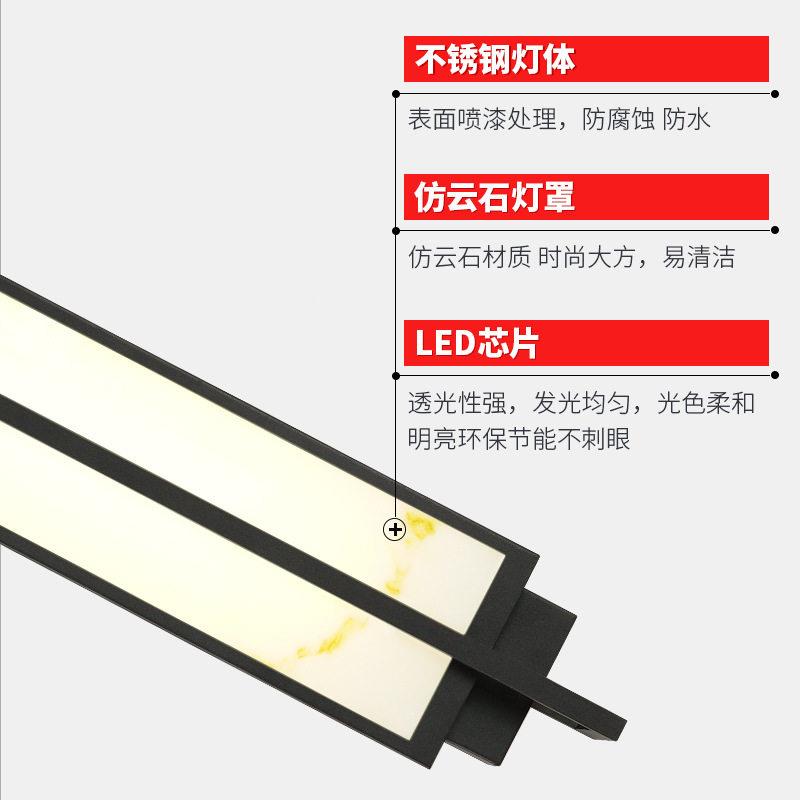户外壁灯防新水阳台墙创意别墅梯中式楼庭923院外大门灯过道室外
