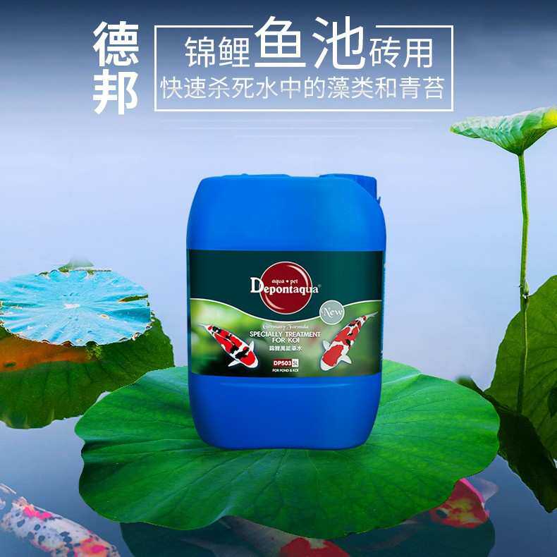 德邦5L除藻剂除青苔锦鲤池灭藻量大限发物流自提池塘鱼池新品