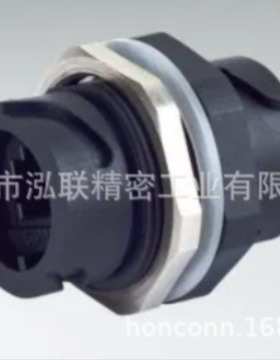 17-210141 替代品 USB连接器 USB 2.0 Type A IP67 DualBay PLST