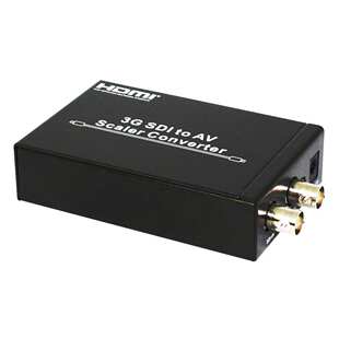 3G SDI to AV Scaler Converter SDI转AV  模拟信号