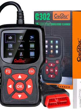 Creator C302 OBDII/EOBD 扫描仪汽车诊断工具 OBDII 汽车扫描仪