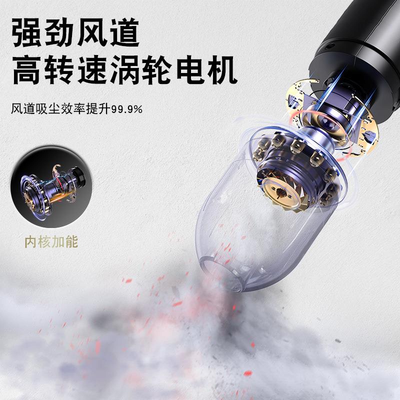 无家线车载吸尘器功多能手861持汽大车车用用便携式吸力功率