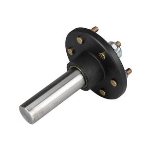 4孔5半AQW孔6孔拖车轴.轴轮毂轴头拖车摩托艇改装轴承PCD5X1143