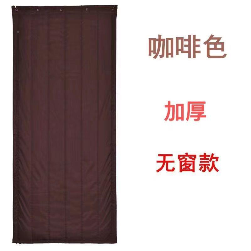 冬季棉门加厚挡风保温防水店铺大厚商GF100455用商场门帘隔断帘隔