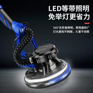 款无刷墙磨面打磨机超轻砂子纸机腻新无尘打机抛光机磨RZY墙机垒