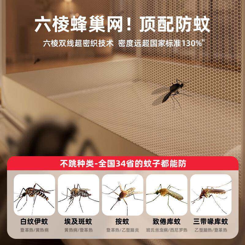 防摔蚊帐家2025底新款卧室用免安装蒙古包儿童婴儿防t1ali-89掉床