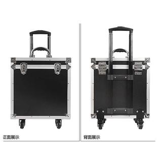 收带滑轮拉杆行李箱家具移46159动拉五纳金拖拉式手铝合金箱子工