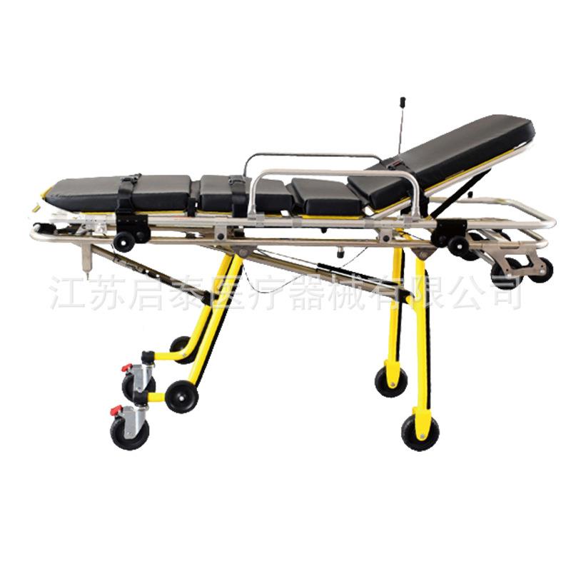 多架QT-A3-1档调节架不锈钢担上车担架救担护车担架急救担架