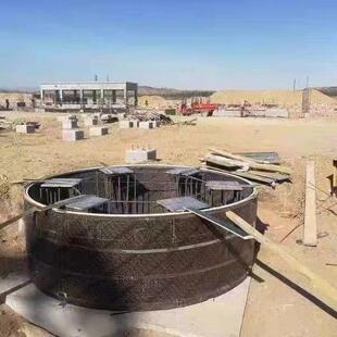 混凝土检查水井圆柱板模水泥管模蓄具护壁模板污井水池807圆形木