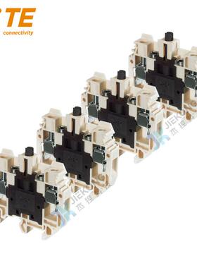 TE科接线端子E1S8CG铁路专用1SNA40004795R-20泰00螺钉夹具接线端