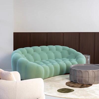 空B泡UBBLE泡沙泡发写意间罗奇堡布艺泡球异LLK形沙发设计师