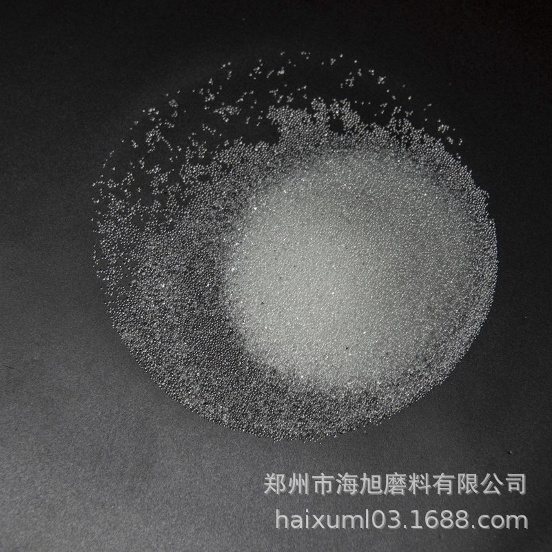 铜材雕塑喷砂抛光用玻璃珠粉 玻璃珠 玻璃砂