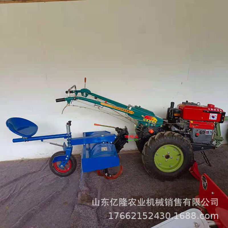 水冷柴油电启动手扶开沟旋耕机