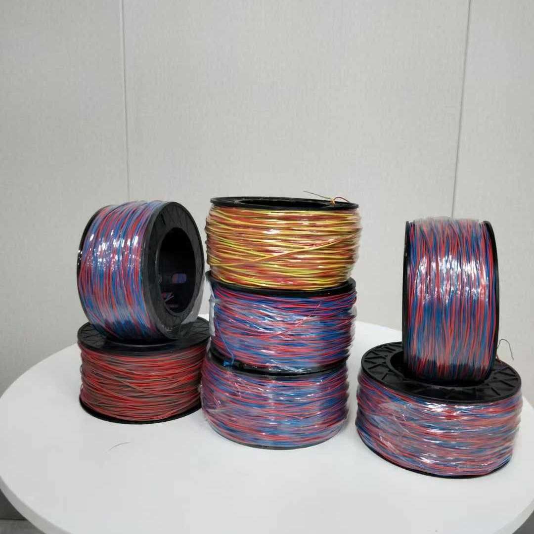 矿用隧道数码管铜芯线0.52/0.62双股数码连接线电子母线延长线图片