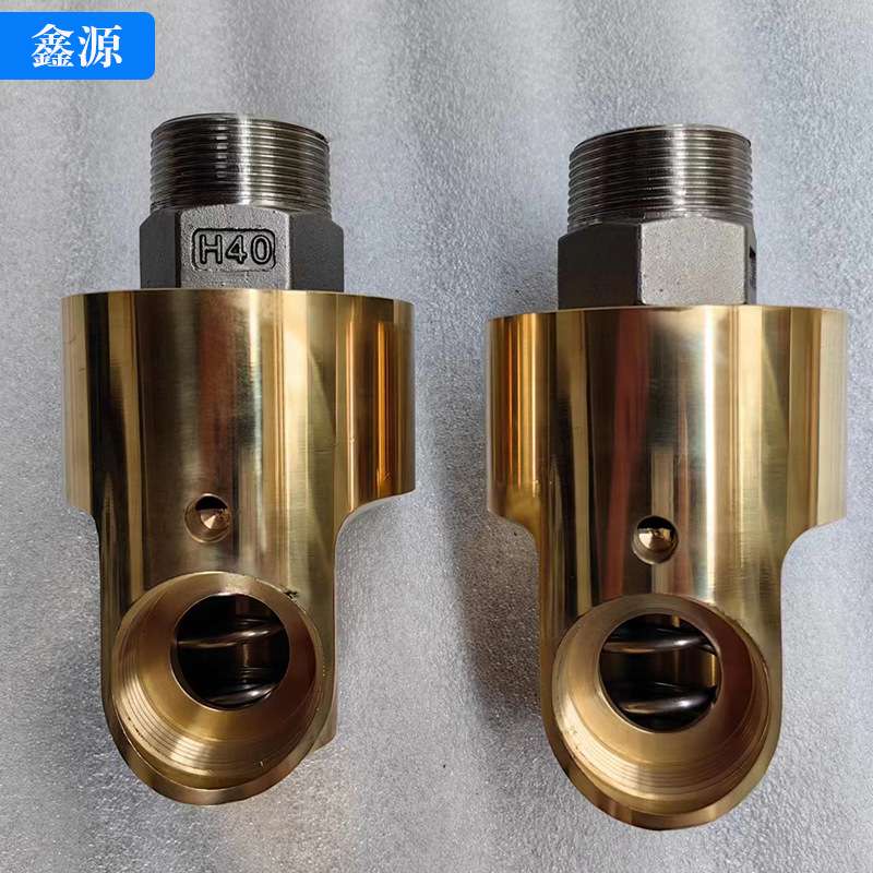铜旋转接头HD向双向左旋右旋360度通水高压高速铜旋转接头