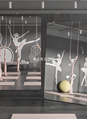 跳舞镜CNE子家舞蹈健身练功房落大地用镜可移动壁挂室全身穿衣镜