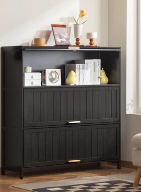 木书柜整墙客厅收纳柜地落组合靠墙LRV置物架实书房绘本架家用子