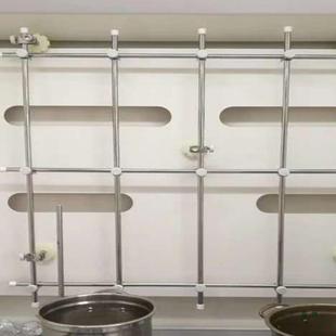 通风柜合成架化学架实验室架通风蒸馏架子不锈INR钢网橱纤维棒连