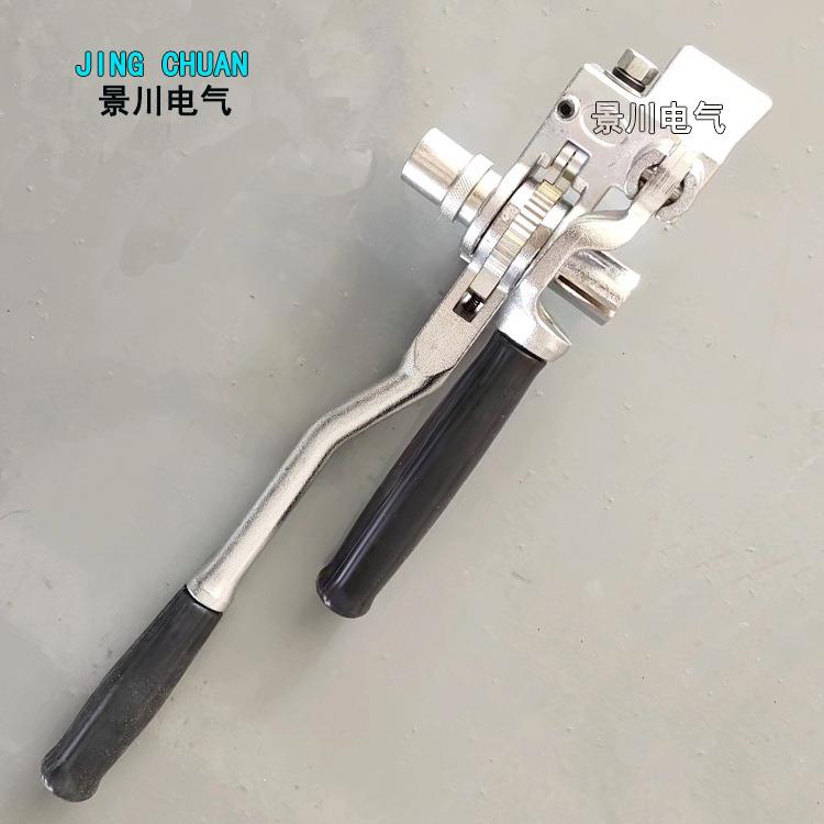 轮不锈钢扎盘带工具金属打包带打包机出口扎棘轮扎带带棘工具钳带