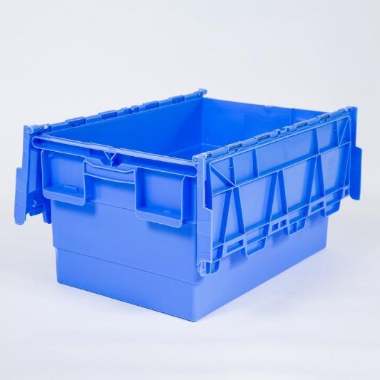 套CUL2间#多功能叠周储物箱可堆垛运输省空斜插塑料转箱