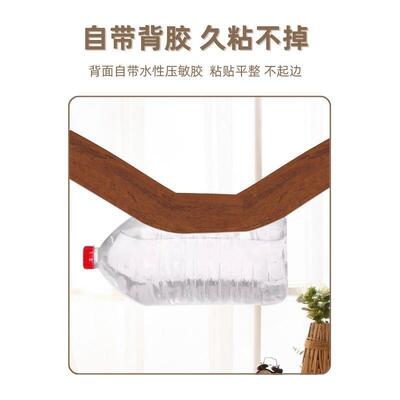 门框包210边贴皮条纸木门仿木纹贴门套遮丑饰柜子修补白色装装饰