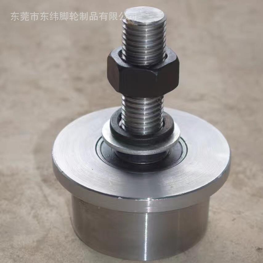 生单边双边4568轨道T轮型轮H型轮型轮产V型滑轮U45号钢角铁轮