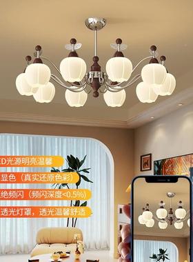 美式复古风厅吊灯法式中师古卧室吊灯实766感木客设计款艺术灯具