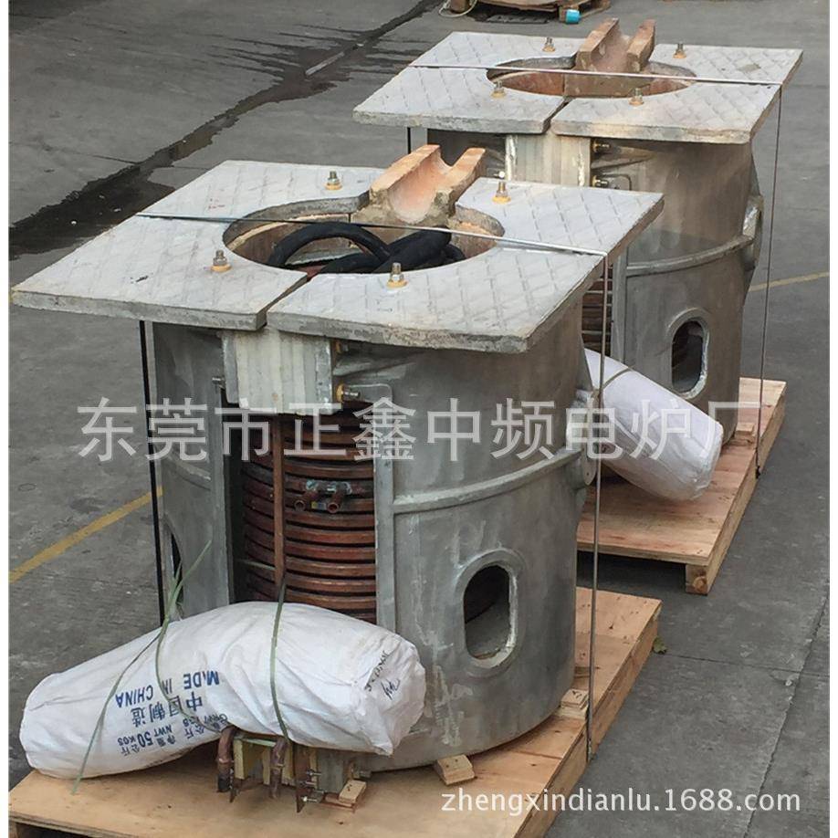 废铝料熔化炉炼直销集中熔炼效率铝熔KGPS高炉熔铝炉